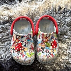 Marvel Avengers Kids Slippers - Red and Gray